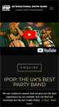 Mobile Screenshot of ipopband.co.uk